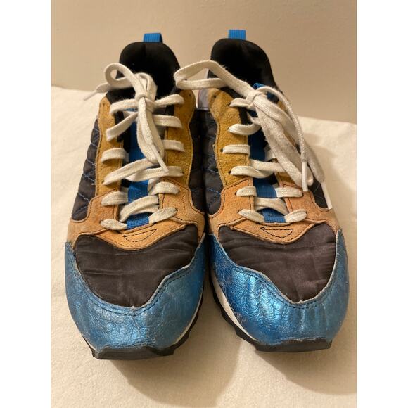 Merrell Women's Size 7.5 Alpine‎ J62546 Colorblock Sneaker Hiking Suede Retro - Picture 2 of 8